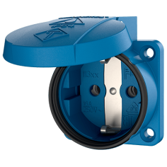 Розетка настенная MENNEKES 32А 5P 400В IP44