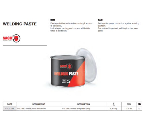 Антипригарная паста для сварки Welding Paste 300г