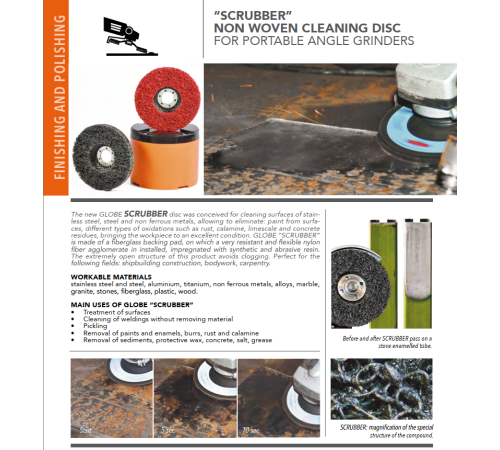 Круг зачистной SCRUBBER MEDIUM 125 мм